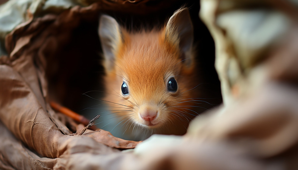 Un Couple trouve un écureuil (nouveau né) et décide de s'en occuper